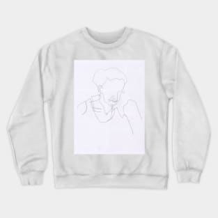 Silver Crewneck Sweatshirt